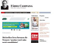 Tablet Screenshot of fabiocampana.com.br